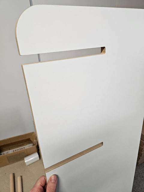 Montessori otočná knižnica 100cm MDF