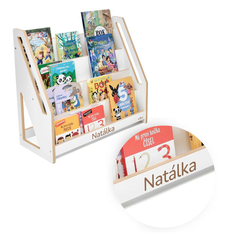 Montessori detská knižnica MDF