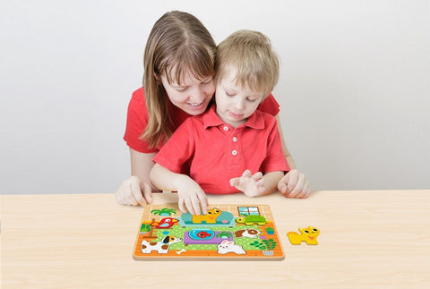 2Kids Toys Vkladacie puzzle Maznáčikovia