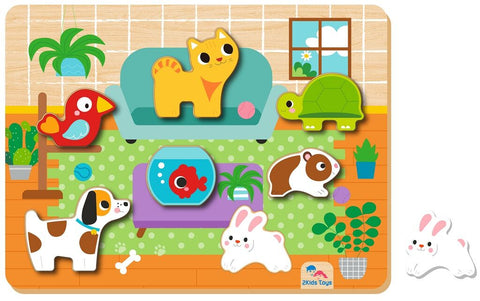 2Kids Toys Vkladacie puzzle Maznáčikovia