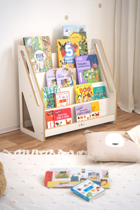 Montessori detská knižnica MDF