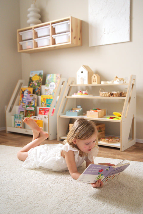 Montessori detský regál MDF