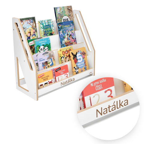 Montessori detská knižnica MDF