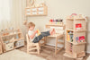 Montessori otočná knihovna 100cm