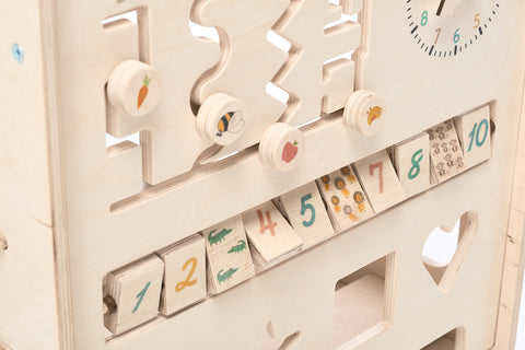 Montessori kocka 10v1