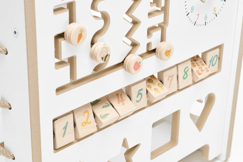 Montessori kocka 10v1 MDF