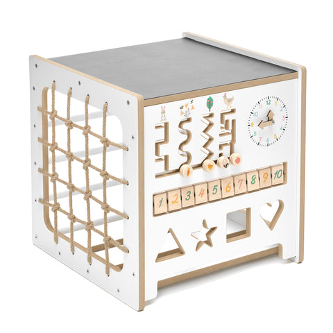 Montessori kocka 10v1 MDF