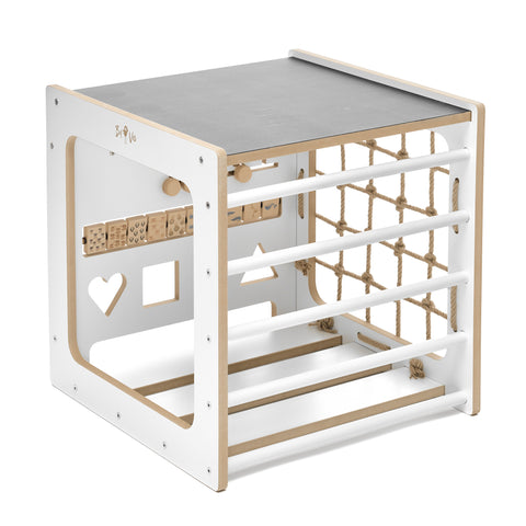 Montessori kocka 10v1 MDF