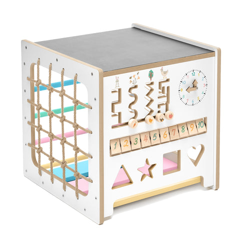 Montessori kocka 10v1 MDF
