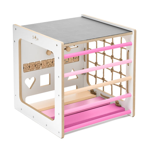 Montessori kocka 10v1 MDF