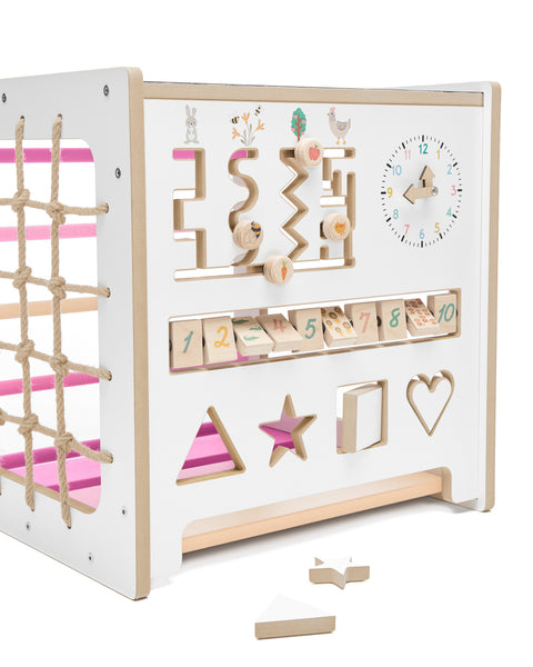 Montessori kocka 10v1 MDF