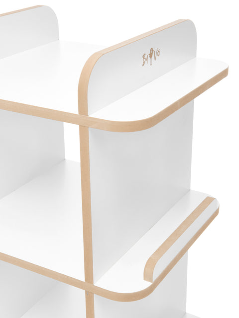 Montessori otočná knižnica 100cm MDF