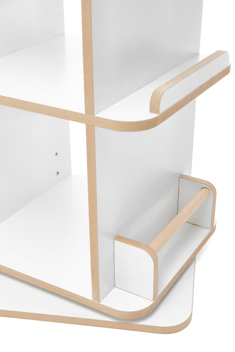 Montessori otočná knižnica 100cm MDF