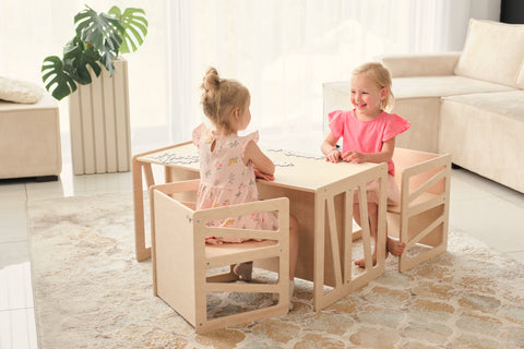 Montessori stůl 3v1