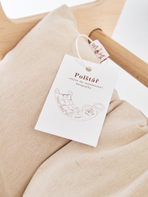 Vankúš do montessori hojdačky